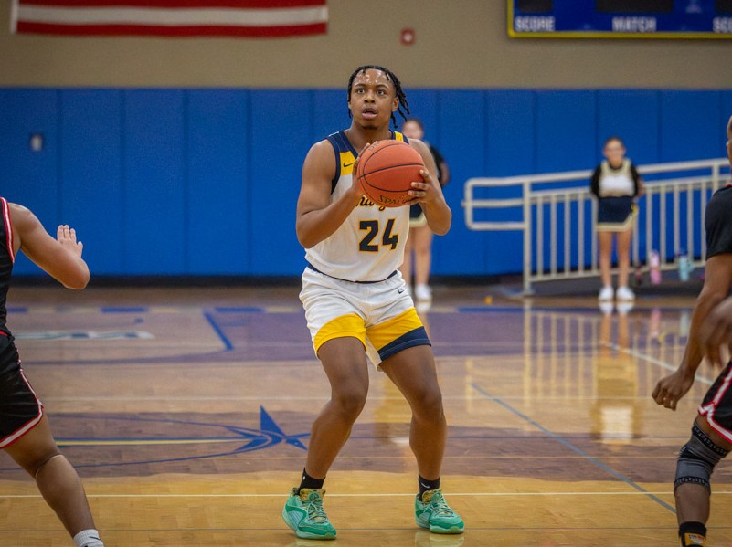 Sophomore Michael Johnson Jr. (photo courtesy of Jarret Whitehead)