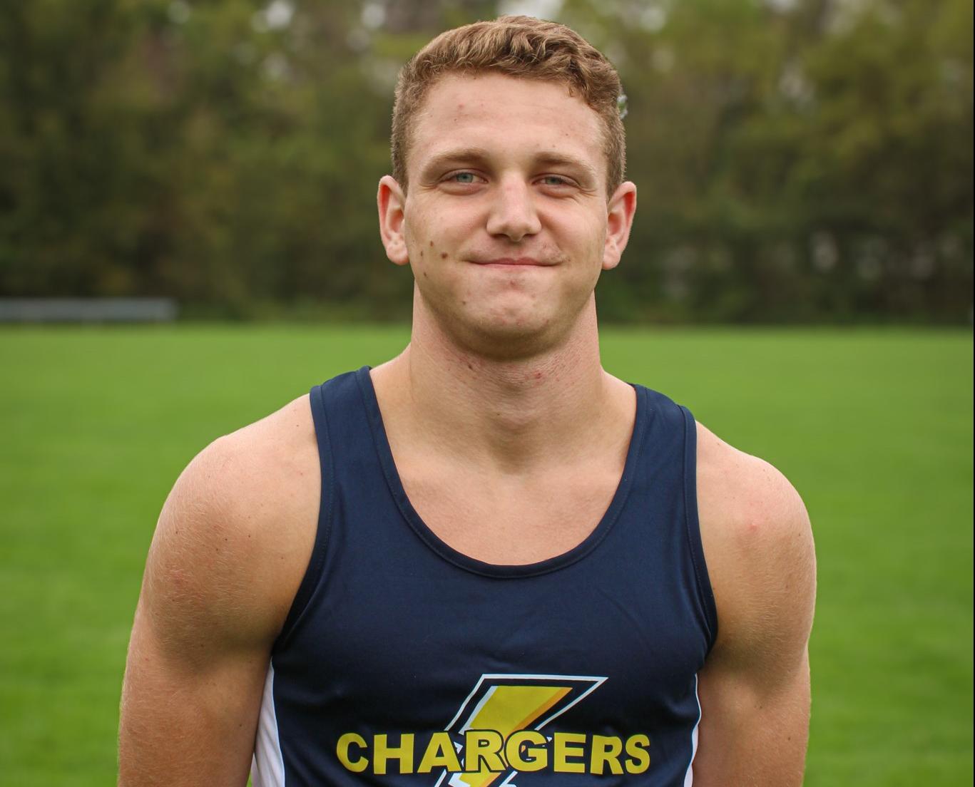 Gregory Runs Personal Best for Shorthanded Chargers